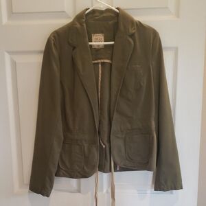 Old Navy Olive Green Women's Casual Blazer Jacket
